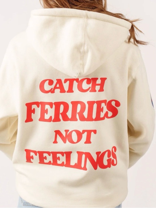 BRODenim Other - BRODenim Size L Edgartown, MA ‘Catch Ferries Not Feelings’ hoodie New England